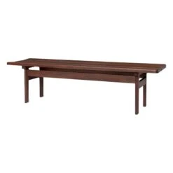 Carl Hansen & Søn BM0700 Asserbo Bench, 170 Cm, Dark Oiled Eucalyptus -Hay Outlet Store BM0700 eucalyptus darkoil side v1