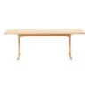 Fredericia C18 Table, 220 X 90 Cm, Light Oiled Oak