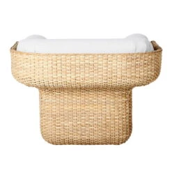 GUBI Basket Lounge Chair, Rattan - Lorkey 40 9 GUBI Basket Lounge Chair, Rattan - Lorkey 40 -Hay Outlet Store Basket Lounge Chair Limonta Lorkey 40 3