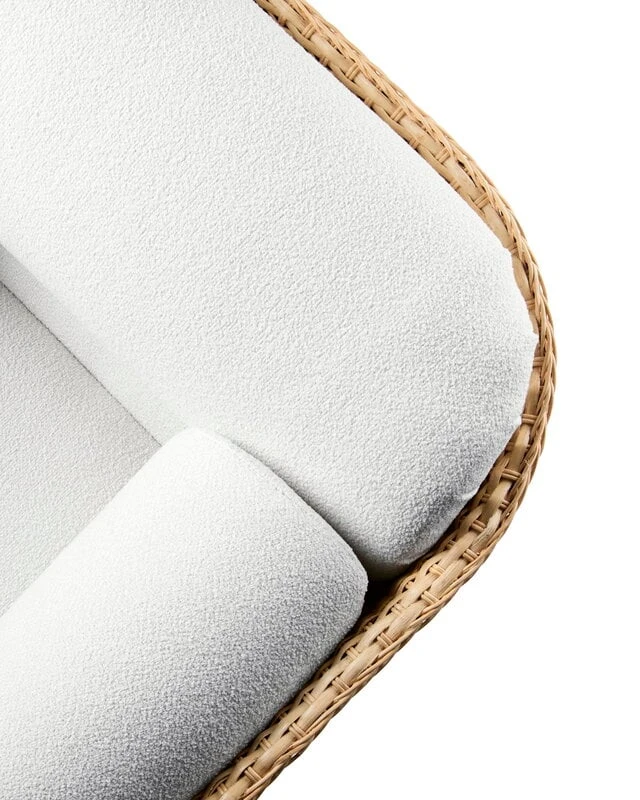 GUBI Basket Lounge Chair, Rattan - Lorkey 40 3 GUBI Basket Lounge Chair, Rattan - Lorkey 40 - Image 3