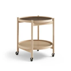 Brdr. Krüger Bølling Tray Table 50 Cm, Oiled Beech - Earth -Hay Outlet Store Bolling Tray Table Beech Oiled 20 Earth EA