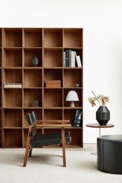 Fredericia Mono Pouf 55 Cm, Black Leather -Hay Outlet Store Complements hydro mono meadow