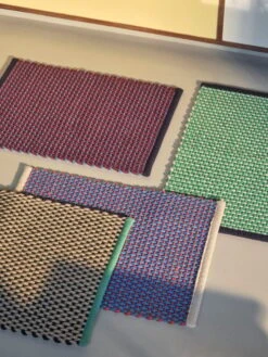 HAY Door Mat, Blue -Hay Outlet Store Door Mat family 02