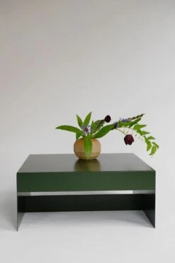 &New Single Form Coffee Table, Deep Green -Hay Outlet Store EMMRmUlk