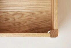Form & Refine A Line Storage Bench, 111 Cm, White Oak -Hay Outlet Store F R A Line Storage Bench white oak detail
