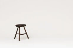 Form & Refine Shoemaker Chair No. 49 Stool, Smoked Oak -Hay Outlet Store F R Shoemakerchair 49 smoked oak perspective