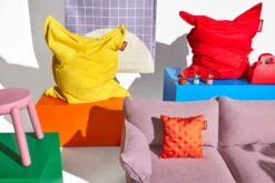 Fatboy Original Stonewashed Bean Bag, Lemon Curd -Hay Outlet Store FATBOY multi color family masterpiece 06 role