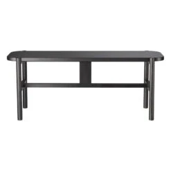 FDB Møbler J177 Havneholmen Bench, Black Painted Oak 5 FDB Møbler J177 Havneholmen Bench, Black Painted Oak -Hay Outlet Store FDB Mobler J177 Bench Oak Black 1