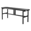 FDB Møbler J177 Havneholmen Bench, Black Painted Oak