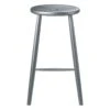 FDB Møbler J27C Counter Stool, 65 Cm, Grey Beech