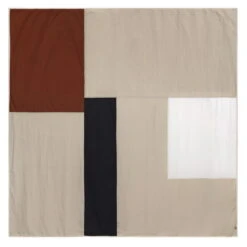 Ferm LIVING Part Bedspread, 250 X 250 Cm, Cinnamon