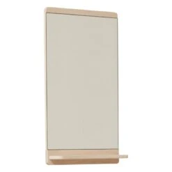Form & Refine Rim Wall Mirror, White Oiled Oak