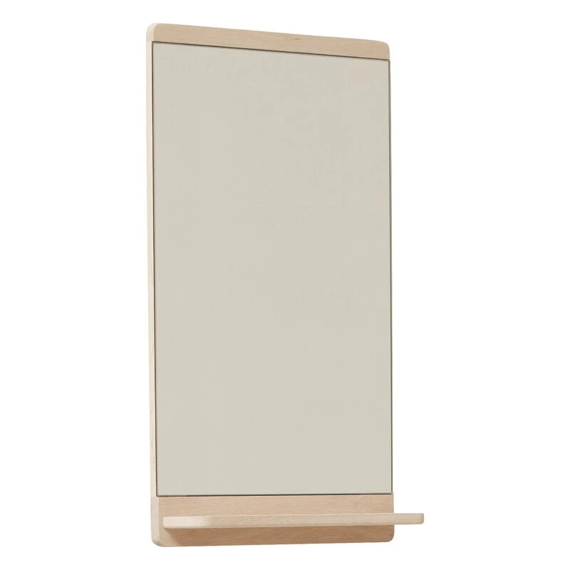 Form & Refine Rim Wall Mirror, White Oiled Oak 1 Form & Refine Rim Wall Mirror, White Oiled Oak