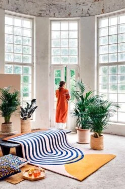 Finarte Atrium Rug, Pink-gold -Hay Outlet Store Finarte AW19 collection Atrium 1 photo Suvi Kes l inen