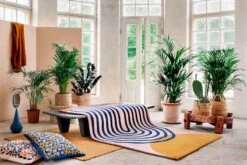 Finarte Atrium Rug, Pink-gold -Hay Outlet Store Finarte AW19 collection Atrium 3 photo Suvi Kes l inen