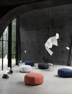 Muuto Five Pouf, Dark Grey 7 Muuto Five Pouf, Dark Grey -Hay Outlet Store FivePouf AiryTable Balance med res