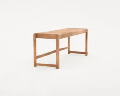 Frama Bench 01, Warm Brown Wood 6 Frama Bench 01, Warm Brown Wood -Hay Outlet Store Frama Bench 01 Warm Brown Packshot 3