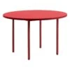 HAY Two-Colour Table, 120 Cm, Maroon Red - Red