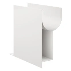 Hem Glyph Alpha Side Table, Grey White -Hay Outlet Store HEM Glyph Side Table Alpha Grey White 03