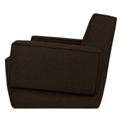 Hem Hunk Lounge Chair With Armrests, Tiree Chocolate -Hay Outlet Store HEM Hunk Lounge Chair With Armrests Chocolate 03