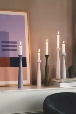 Applicata Blossom Candle, 4 Pcs, White -Hay Outlet Store Heg Mller 200826 Applicata Nyheder20082 copy