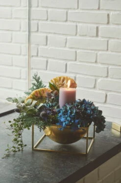 By Lassen Kubus Centrepiece Bowl, Large, Gold-plated -Hay Outlet Store Heg Mller 200928 byLassen sept 20200577 copyrole