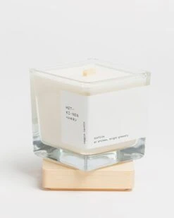 Hetkinen Veggie Wax Candle Square, Biofilia -Hay Outlet Store Hetkinen Veggie candle biofilia square open 2