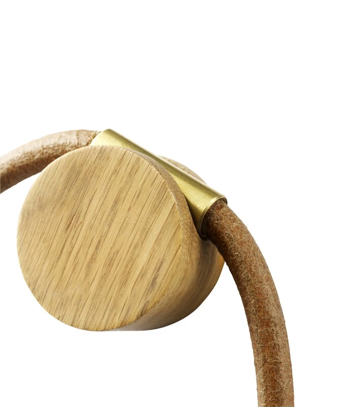 FDB Møbler I3 Mossø Mirror, 40 Cm, Oak 2 FDB Møbler I3 Mossø Mirror, 40 Cm, Oak - Image 2