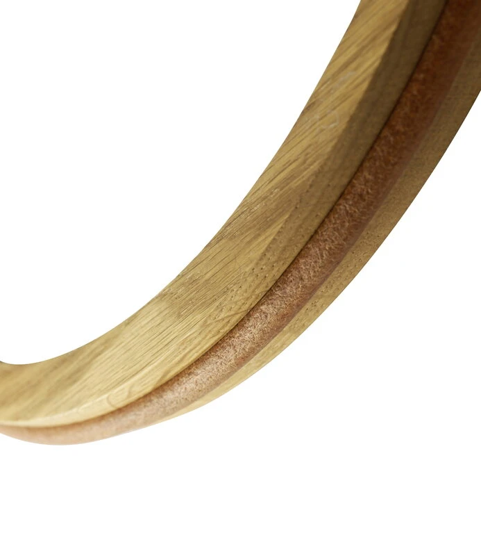 FDB Møbler I3 Mossø Mirror, 40 Cm, Oak 4 FDB Møbler I3 Mossø Mirror, 40 Cm, Oak - Image 4