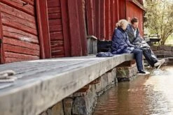 Joutsen Kulkuri Throw, 130 X 190 Cm, Dark Blue -Hay Outlet Store Joutsen Kulkuri fiilis 11