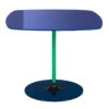 Kartell Thierry Side Table, 50 X 50 Cm, Blue