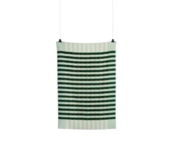 Røros Tweed Kvam Throw, 135 X 200 Cm, Green -Hay Outlet Store KVAM THROW 5213 FRONT white