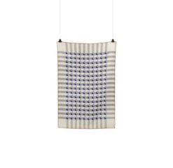Røros Tweed Kvam Throw, 135 X 200 Cm, Blue -Hay Outlet Store KVAM THROW 5214 BACK white