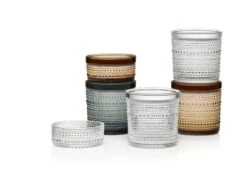 Iittala Kastehelmi Jar 116 X 57 Mm, Clear -Hay Outlet Store Kastehelmijarscleargreydesertgroup 2