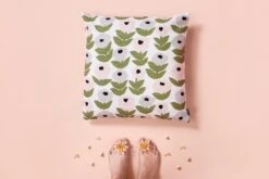 Kauniste Flora Cushion Cover, Grey -Hay Outlet Store KaunisteFloraGreyCushionCoverevenbackground 2048x2048