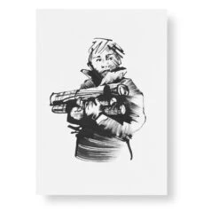 Teemu Järvi Illustrations The Adventurer Mini Poster Set, 4 Pcs 9 Teemu Järvi Illustrations The Adventurer Mini Poster Set, 4 Pcs -Hay Outlet Store Lighting a campfire Mini Poster Teemu Jrvi Illustrations