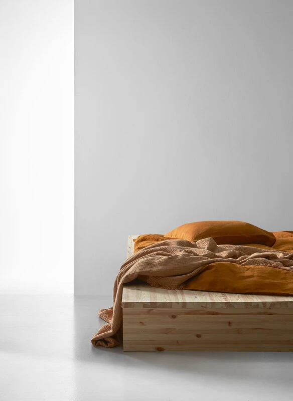 Anno Arkki Bed Spread, 240 X 270 Cm, Brown Sugar - Image 3