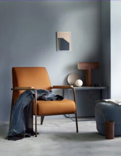 Røros Tweed Lofoten Throw, 210 X 150 Cm, Blue - Mule -Hay Outlet Store Lofoten 4551