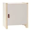 Lundia Classic Nightstand With Door, Low, Pine - Cashmere
