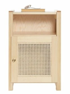 Lundia Classic Nightstand With Door, Pine - Rattan -Hay Outlet Store Lundia classicnightstand3