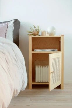 Lundia Classic Nightstand With Door, Pine - Rattan -Hay Outlet Store Lundia classicnightstand5