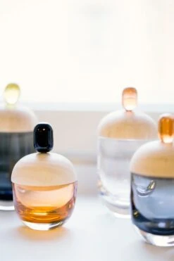 Katriina Nuutinen Lyyli Box, Medium, Orange - Grey -Hay Outlet Store Lyylit KNuutinen AnnaSalmisalo 3