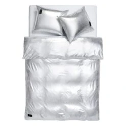Magniberg Nude Metallic Jersey Pillowcase, Silver -Hay Outlet Store MAGNIBERG NUDE METALLIC SILVER 036