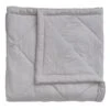 Matri Piia Single Bed Cover, 160 X 260 Cm, Stone