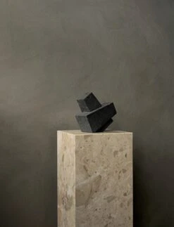 MENU Converge Bookends, Lava Stone -Hay Outlet Store MENU Converge Book Ends Plinth Pedestal
