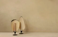 MENU Flambeau Candleholder, 34 Cm, Black - Brass -Hay Outlet Store MENU Flambeau Candle Holder 10