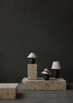 MENU Plinth Table, High, Kunis Breccia Marble -Hay Outlet Store MENU Plinth Grand Plinth Tall Torso Table Lamp Limited Edition
