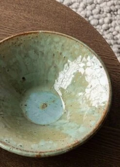 MENU Triptych Ceramic Bowl, 22,5 Cm, Coral Blue -Hay Outlet Store MENU Triptych Bowl 8