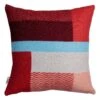 Røros Tweed Mikkel Cushion, 50 X 50 Cm, Red