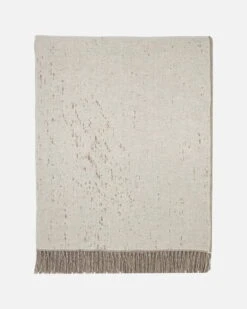 Marimekko Kuiskaus Blanket, Grey - Off White -Hay Outlet Store MM 224 kuiskaus blanket 130x170cm 071948 910 FR2